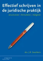 Omslag van Effectief schrijven in de juridische praktijk