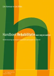 Omslag van Handboek rehabilitatie voor zorg en welzijn