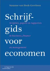 Omslag van Schrijfgids voor economen