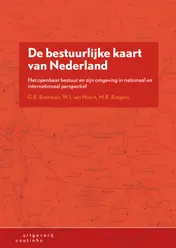 Omslag van De bestuurlijke kaart van Nederland