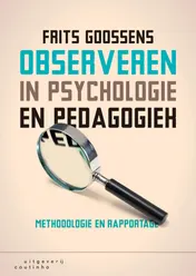 Omslag van Observeren in psychologie en pedagogiek