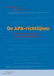 Omslag van De APA-richtlijnen