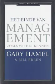 Omslag van Het einde van management zoals wij het kennen