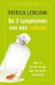 Omslag van De drie symptomen van een rotbaan