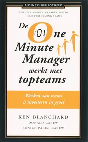 Omslag van One Minute Manager werkt met topteams