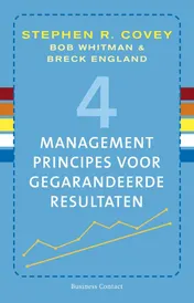 Omslag van 4 managementprincipes voor gegarandeerde resultaten
