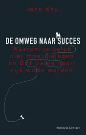 Omslag van De omweg naar succes