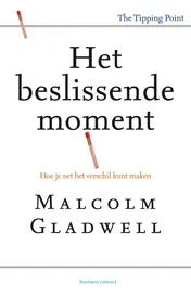 Omslag van Het beslissende moment