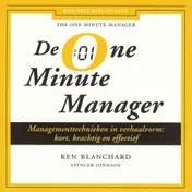 Omslag van De one minute manager