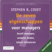 Omslag van De zeven eigenschappen voor managers