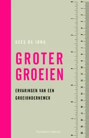 Omslag van Groter groeien