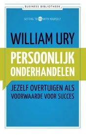 Omslag van Persoonlijk onderhandelen