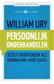 Omslag van Persoonlijk onderhandelen