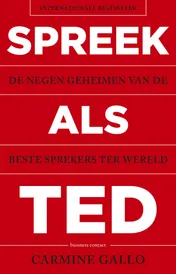 Omslag van Spreek als TED