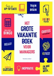 Omslag van Het grote vakantieboek voor managers