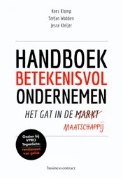 Omslag van Handboek betekenisvol ondernemen