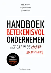 Omslag van Handboek betekenisvol ondernemen
