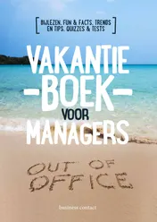 Omslag van Vakantieboek voor managers