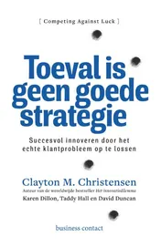 Omslag van Toeval is geen goede strategie