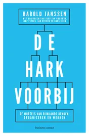 Omslag van De hark voorbij