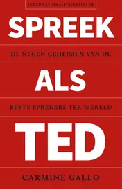 Omslag van Spreek als TED
