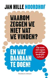 Omslag van Waarom zeggen we niet wat we vinden?