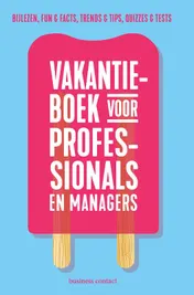 Omslag van Vakantieboek voor professionals en managers