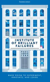 Omslag van Institute of Brilliant Failures