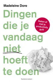 Omslag van Dingen die je vandaag niet hoeft te doen