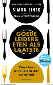 Omslag van Goede leiders eten als laatste