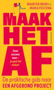 Omslag van Maak het af