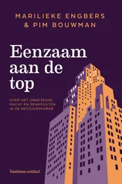 Omslag van Eenzaam aan de top