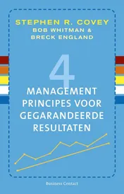 Omslag van 4 managementprincipes voor gegarandeerde resultaten