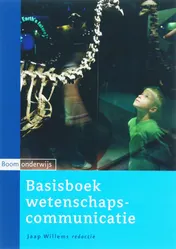 Omslag van Basisboek wetenschapscommunicatie