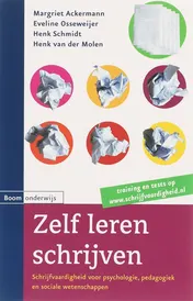 Omslag van Zelf leren schrijven