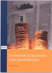 Omslag van Statistiek in business voor gevorderden