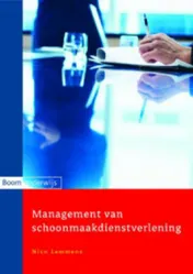 Omslag van Management van schoonmaakdienstverlening