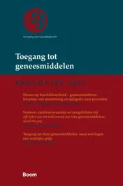 Omslag van Toegang tot geneesmiddelen