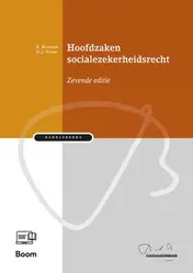 Omslag van Hoofdzaken socialezekerheidsrecht