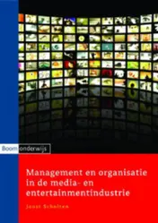 Omslag van Management en organisatie in de media- en entertainmentindustrie