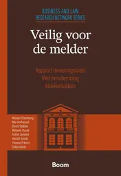 Omslag van Veilig voor de melder