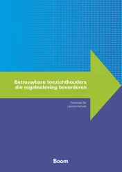 Omslag van Betrouwbare toezichthouders die regelnaleving bevorderen