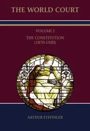 Omslag van The World Court
