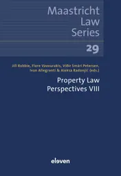 Omslag van Property Law Perspectives VIII
