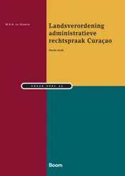 Omslag van Landsverordening administratieve rechtspraak Curaçao