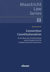Omslag van Convention Constitutionalism