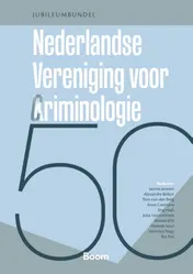 Omslag van Vijftig jaar Nederlandse Vereniging voor Criminologie