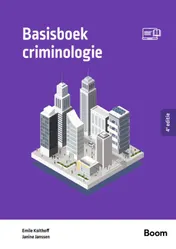 Omslag van Basisboek criminologie