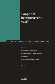 Omslag van Loopt het bestuursrecht vast?