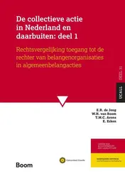 Omslag van De collectieve actie in Nederland en daarbuiten: deel 1